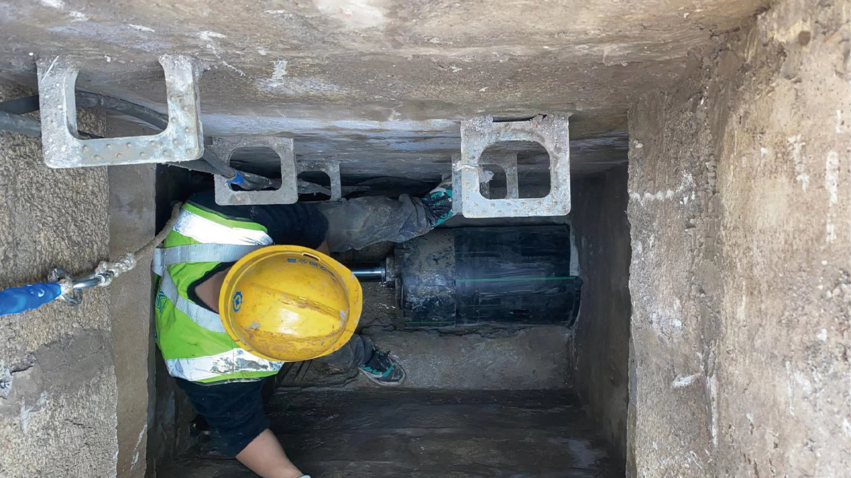 井研HDPE短管内衬法